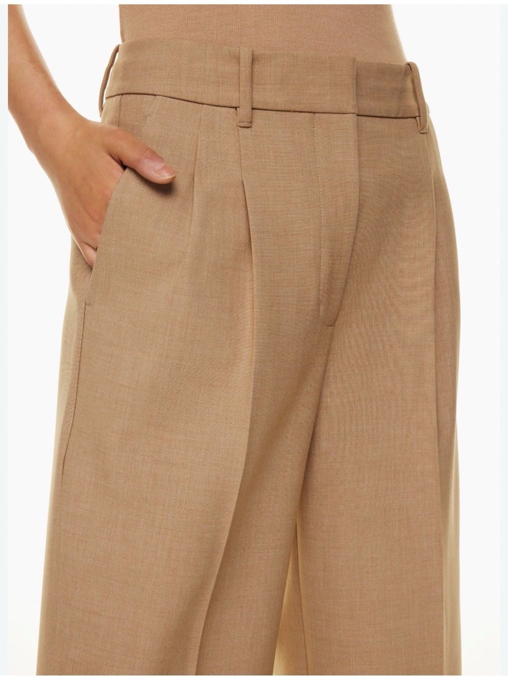 Wilfred effortless dress pants- Tan